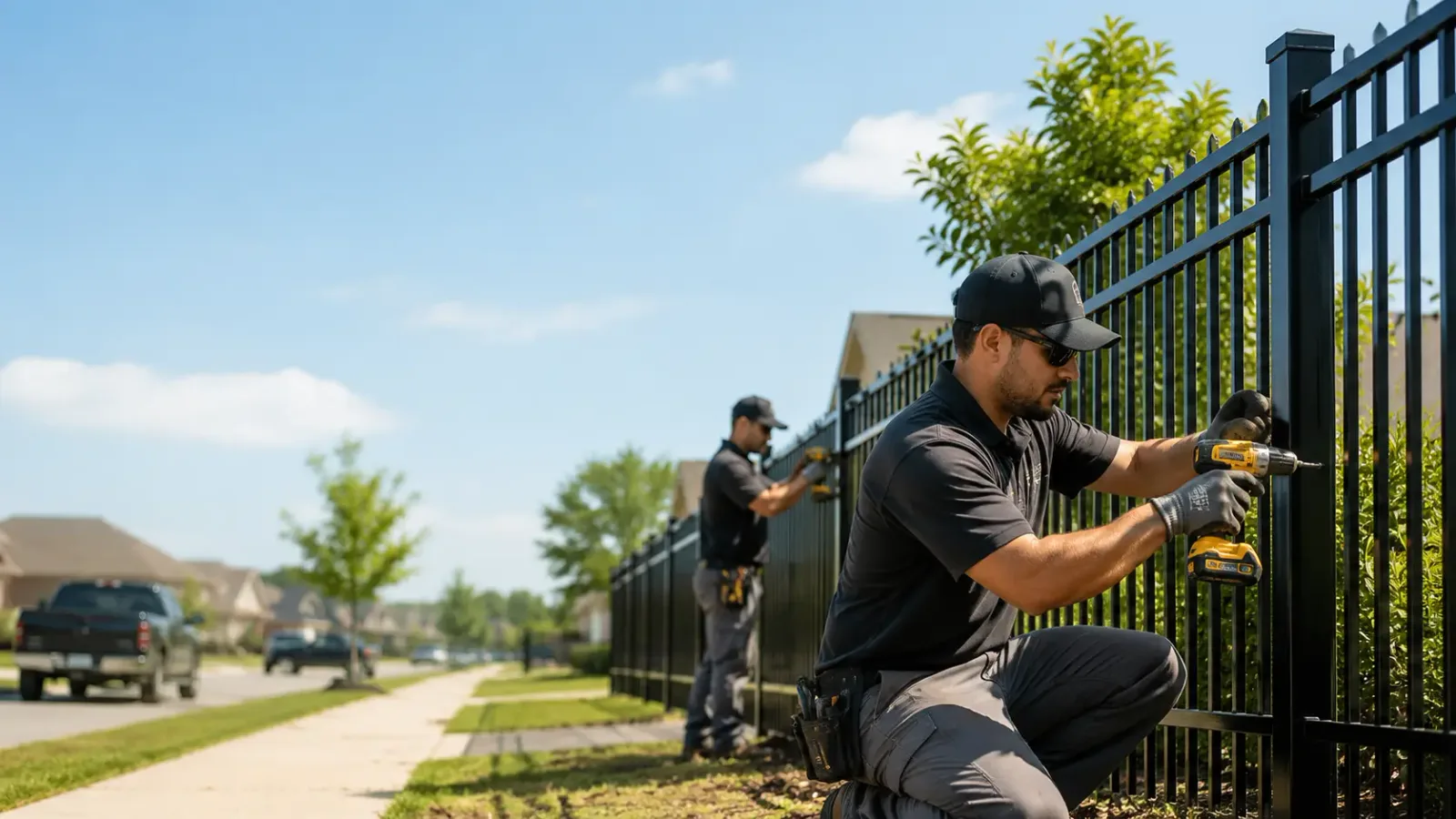 Metal Fence Installation in Leesville, LA